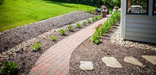 Paver Walkway Landscaping