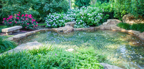 Natural Stone Landscape Bench