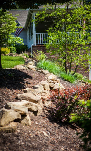 Attractive Landscape Mulching