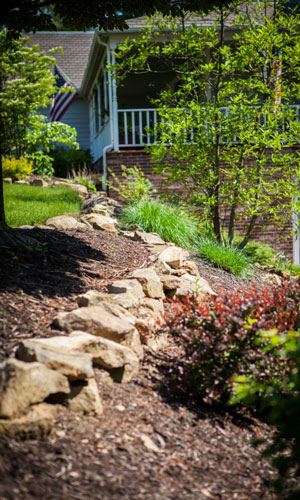 Landscape Projects Natural Stone Wall