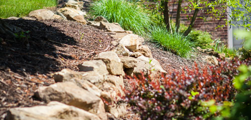 Summer Natural Stone Landscape